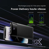 Batterie externe oraimo Toast 22,5 octets 10 000 mAh 22,5 W