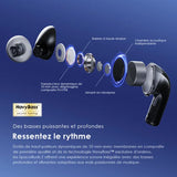 oraimo SpaceBuds Z Écouteurs sans fil ANC avec audio spatial