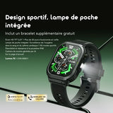 Montre connectée oraimo Lumos N avec écran HD 2,01 pouces et étanchéité IP68