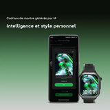 Montre connectée oraimo Lumos N avec écran HD 2,01 pouces et étanchéité IP68