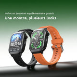 Montre connectée oraimo Lumos N avec écran HD 2,01 pouces et étanchéité IP68