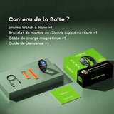 Montre connectée oraimo Lumos N avec écran HD 2,01 pouces et étanchéité IP68