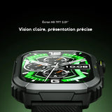 Montre connectée oraimo Lumos N avec écran HD 2,01 pouces et étanchéité IP68