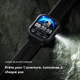 Montre connectée oraimo Lumos N avec écran HD 2,01 pouces et étanchéité IP68