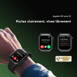 Montre connectée oraimo Lumos N avec écran HD 2,01 pouces et étanchéité IP68