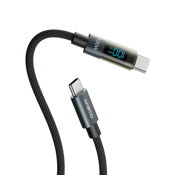 Câble de données oraimo DigiLine 100W Type-C vers Type-C