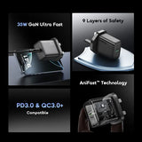 Kit de chargeur ultra-rapide GaN 351 35W oraimo PowerGaN 351
