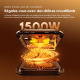 oraimo SmartAirFryer Friteuse à air intelligente visible de 1500 W
