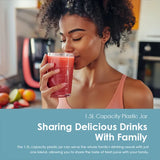 oraimo SmartBlender Sleek Mixeur 1,5L à 2 Vitesses