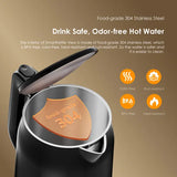 Bouilloire électrique oraimo SmartKettle View 1,7 L en acier inoxydable 304
