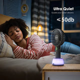 Ventilateur portable oraimo SmartHandheldfan 2 avec base lumineuse