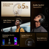 Casque sans fil supra-auriculaire oraimo BoomPop Lite ENC
