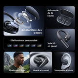 Écouteurs sans fil à oreille ouverte oraimo OpenArc