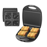 Appareil à sandwichs oraimo SmartSandwichMaker Plus 1200W avec plaques de cuisson amovibles