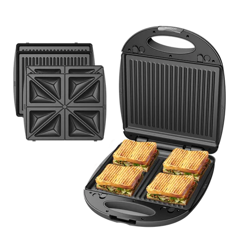Appareil à sandwichs oraimo SmartSandwichMaker Plus 1200W avec plaques de cuisson amovibles