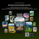 oraimo Watch Nova N Montre connectée en verre incurvé 2,5D