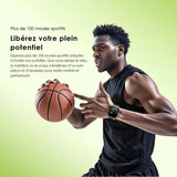 oraimo Watch Nova N Montre connectée en verre incurvé 2,5D