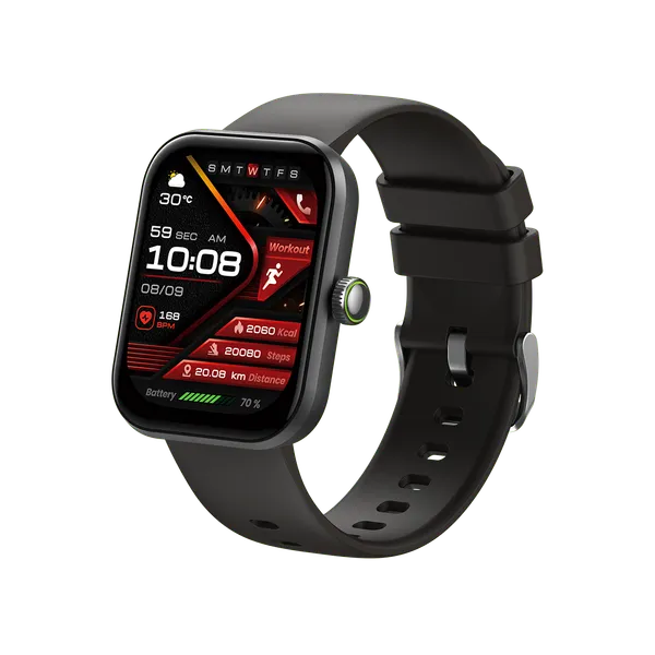 montre connectée oraimo Watch Nova 2, écran tactile incurvé AMOLED 2,01 pouces, IP68