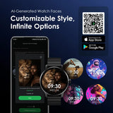 montre connectée oraimo Watch 5R Pro 1,43" AMOLED 2.5D à interface flottante IP68