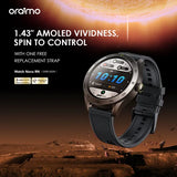 montre connectée oraimo Nova RN 1,43'' AMOLED avec lunette rotative