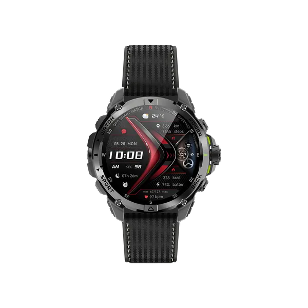 Montre connectée oraimo Watch GT 1,43" AMOLED 3 ATM GPS avec 2 bracelets interchangeables