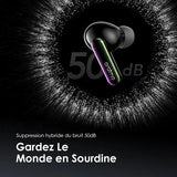 Écouteurs sans fil oraimo SpaceBuds Hybrid ANC avec invite vocale personnalisée