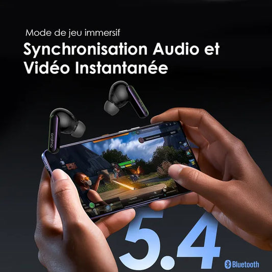 Écouteurs sans fil oraimo SpaceBuds Hybrid ANC avec invite vocale personnalisée