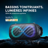 Enceinte sans fil oraimo SpaceBox Pro 80W compatible karaoké