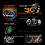 Montre connectée oraimo Watch Pro X 1,43'' Amoled IP68 avec 2 boîtiers et bracelets interchangeables