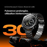Montre connectée oraimo Watch Pro X 1,43'' Amoled IP68 avec 2 boîtiers et bracelets interchangeables