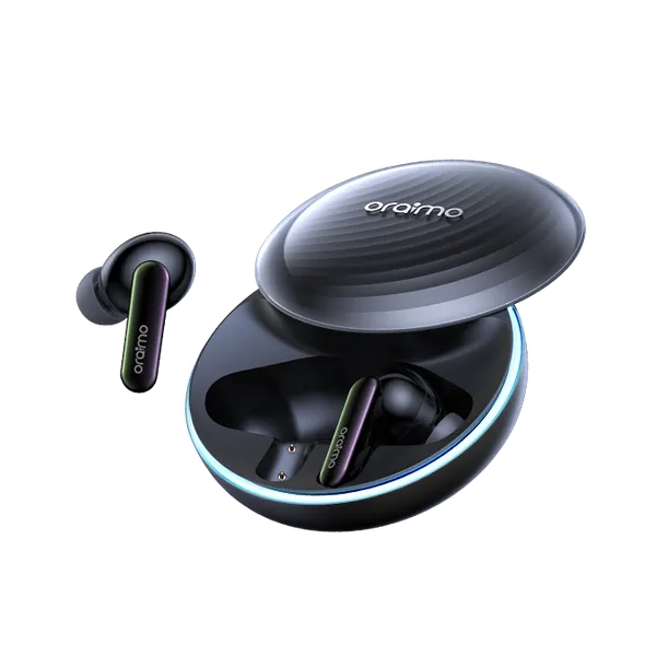 Écouteurs sans fil oraimo SpaceBuds Hybrid ANC avec invite vocale personnalisée