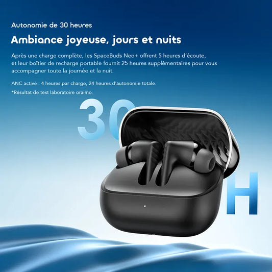 Écouteurs spatiaux sans fil oraimo SpaceBuds Neo+