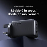 Kit chargeur mural GaN oraimo HyperGaN 65 65W avec câble CC 100W