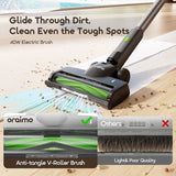 Aspirateur balai filaire oraimo CordForce Plus, moteur de 500 W