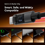 Câble de données oraimo DigiLine 100W Type-C vers Type-C