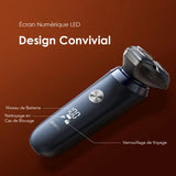 Rasoir à affichage numérique EasyShave d'oraimo