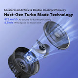 Ventilateur pliable portable oraimo Power Turbo 4000mAh