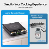 Plaque chauffante électrique en céramique oraimo FlexiCooker 2200W