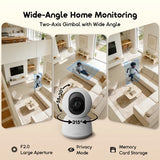 Caméra IP de vision nocturne oraimo Vigicam 3MP Ultra HD