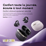 Écouteurs intra-auriculaires sans fil oraimo OpenSnap à clip