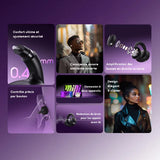 Écouteurs intra-auriculaires sans fil oraimo OpenSnap à clip