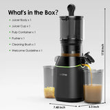 Extracteur de jus lent oraimo EasyJuice, diamètre 108 mm, 800 ml