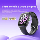 Montre connectée oraimo Watch 6 Lite 2,01'' avec une interface utilisateur élégante