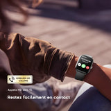 Montre connectée oraimo Watch 6 Lite 2,01'' avec une interface utilisateur élégante