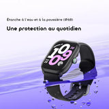 Montre connectée oraimo Watch 6 Lite 2,01'' avec une interface utilisateur élégante