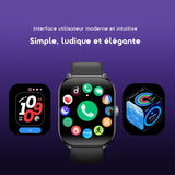 Montre connectée oraimo Watch 6 Lite 2,01'' avec une interface utilisateur élégante