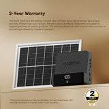 Système d'alimentation solaire domestique oraimo PowerSolar 382, durée de vie de 10 ans, puissance de charge de 22,5 W