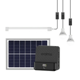 Système d'alimentation solaire domestique oraimo PowerSolar 382, durée de vie de 10 ans, puissance de charge de 22,5 W