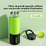 oraimo ThermoGo S710 Bouteille d'eau isotherme à double isolation 710 ml