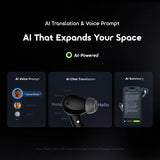 Écouteurs sans fil oraimo SpaceBuds 2 AI Smart avec 45 heures d'autonomie